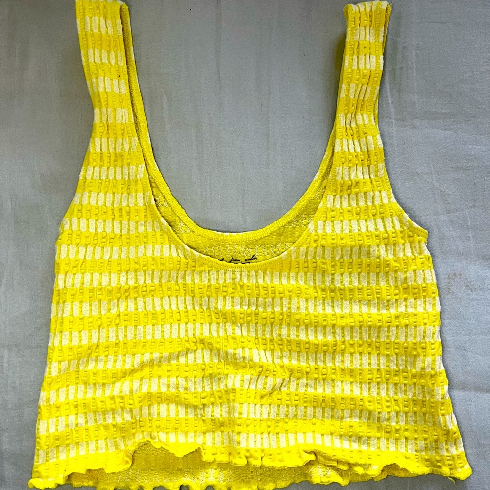 Urban Outfitters Yellow Tank Top